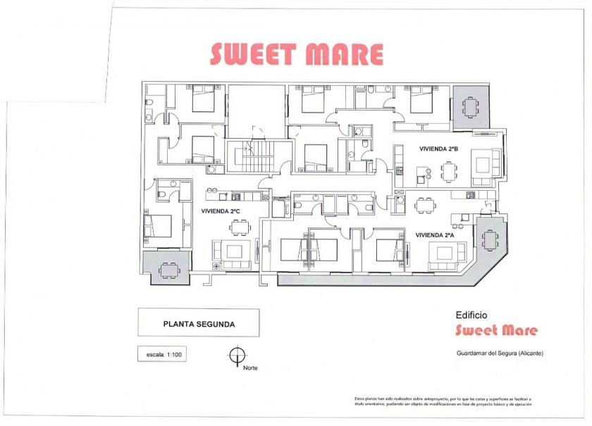 3 Slaapkamer Appartement in Guardamar del Segura - Nieuwbouw in Nexus Grupo