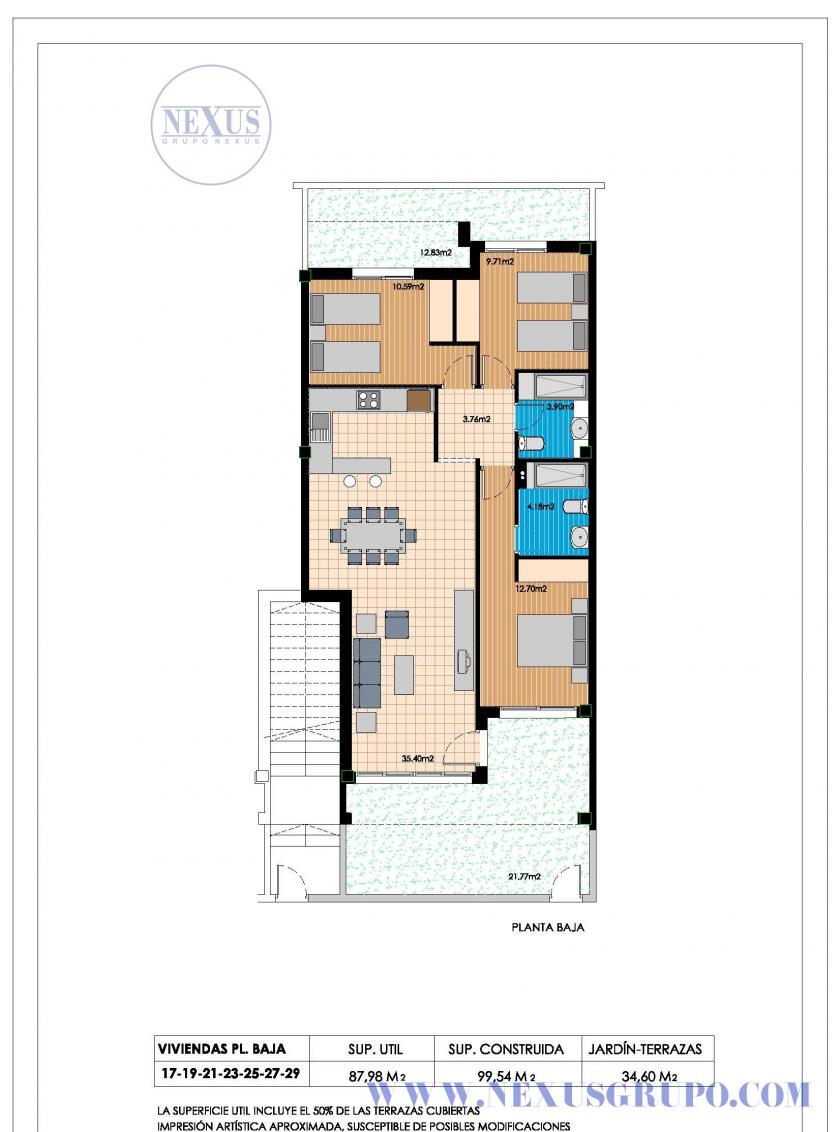 INMOBILIARIA GRUPO NEXUS PRODÁVÁ LUXUSNÍ BUNGALOVY V BENIJOFARU in Nexus Grupo