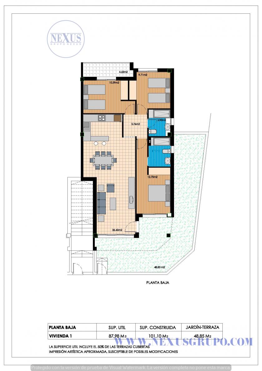 INMOBILIARIA GRUPO NEXUS PRODÁVÁ LUXUSNÍ BUNGALOVY V BENIJOFARU in Nexus Grupo