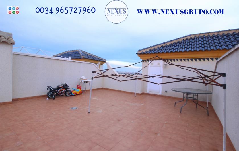 2 Slaapkamer Bungalow op de bovenste verdieping in San fulgencio - Verhuur in Nexus Grupo