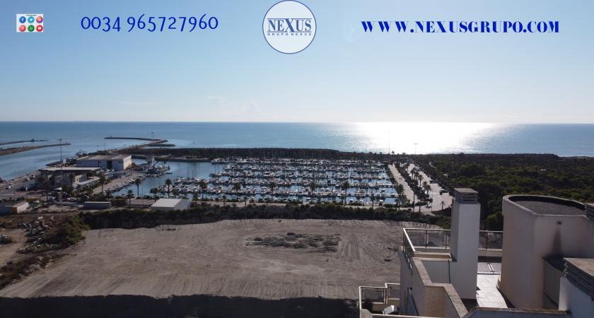 INMOBILIARIA GRUPO NEXUS ALQUILA ÁTICO DUPLEX, FRENTE PUERTO DEPORTIVO DE GUARDAMAR DEL SEGURA in Nexus Grupo