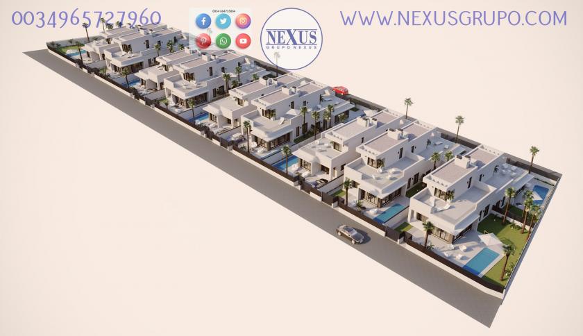 INMOBILIARIA, GRUPO NEXUS, PRODÁVÁ 18 ZEMĚ VILŮ ZADNÍ V SAN FULGENCIO - LA MARINA- JIŽNÍ ALICANTE in Nexus Grupo