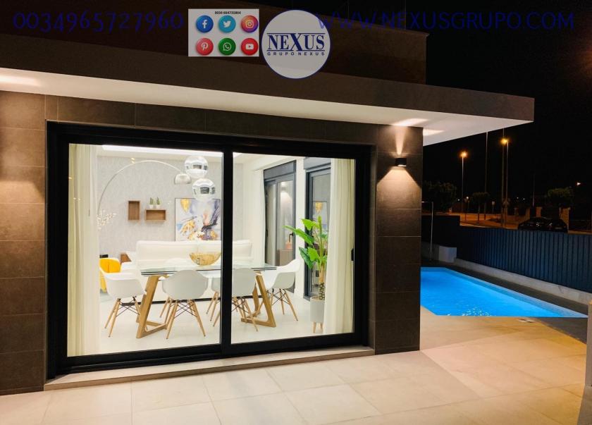 INMOBILIARIA, GRUPO NEXUS, PRODÁVÁ 18 ZEMĚ VILŮ ZADNÍ V SAN FULGENCIO - LA MARINA- JIŽNÍ ALICANTE in Nexus Grupo