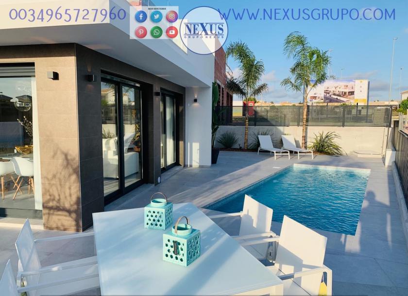 INMOBILIARIA GRUPO NEXUS VENDE 18 VILLAS ADOSADAS POR SU PARTE POSTERIOR EN SAN FULGENCIO - LA MARINA- ALICANTE SUR in Nexus Grupo