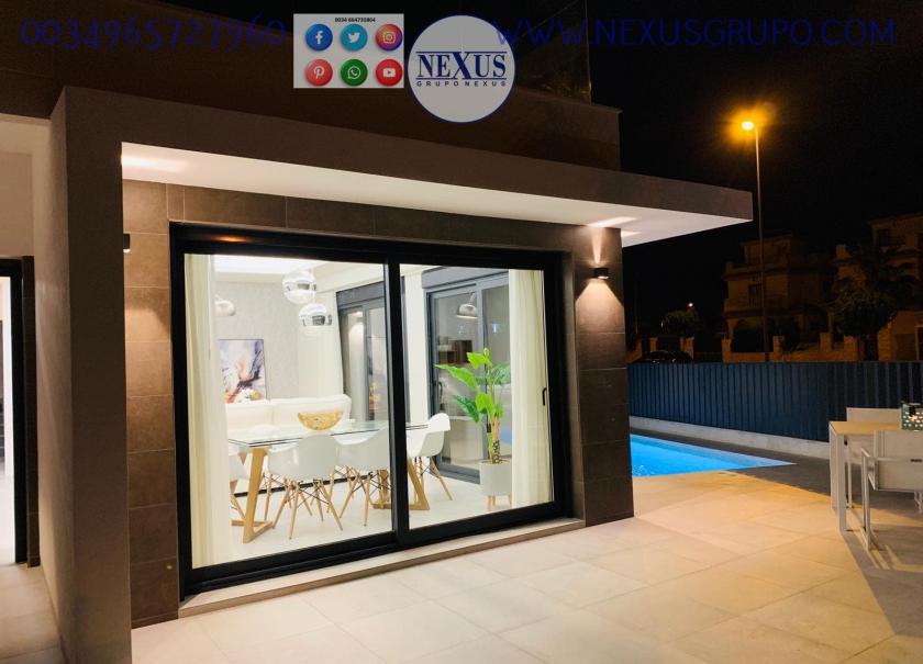 INMOBILIARIA GRUPO NEXUS VENDE 18 VILLAS ADOSADAS POR SU PARTE POSTERIOR EN SAN FULGENCIO - LA MARINA- ALICANTE SUR in Nexus Grupo