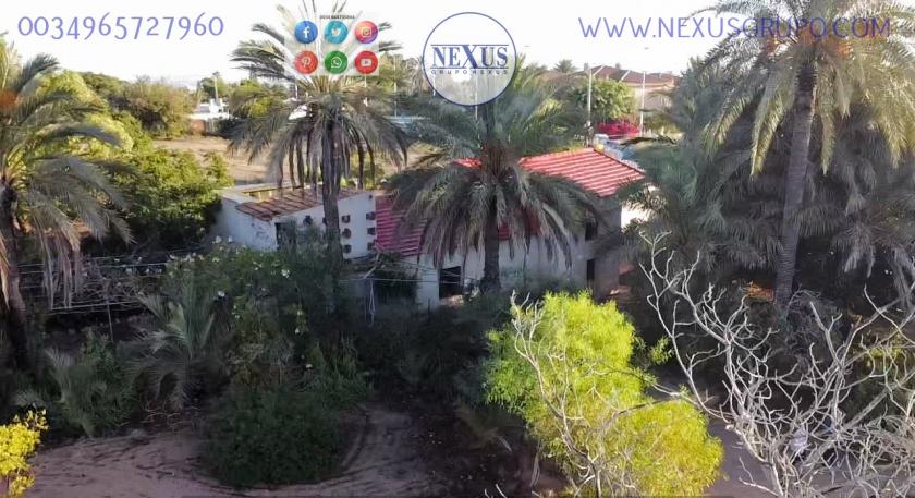 COUNTRY HOUSE WITH LAND IN LAS SALINAS AVENUE, ( LA MARINA, ELCHE) in Nexus Grupo