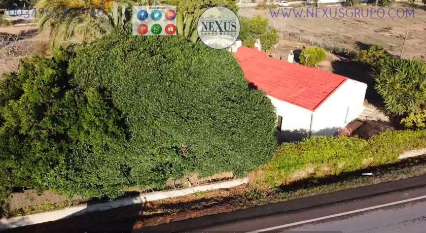 COUNTRY HOUSE WITH LAND IN LAS SALINAS AVENUE, ( LA MARINA, ELCHE) in Nexus Grupo