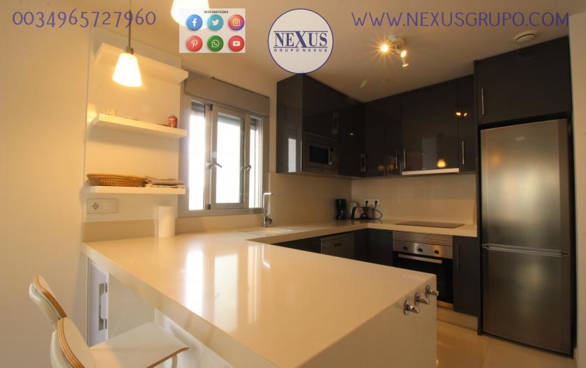 INMOBILIARIA, NEXUS GROUP HUURT BEGANE GROND APPARTEMENT IN EL EDÉN URBANISATIE in Nexus Grupo