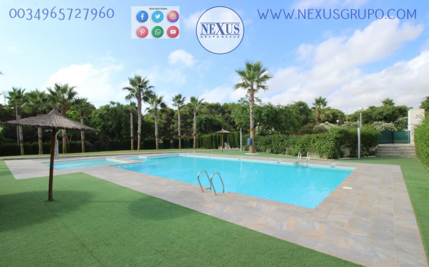 INMOBILIARIA, NEXUS GROUP HUURT BEGANE GROND APPARTEMENT IN EL EDÉN URBANISATIE in Nexus Grupo