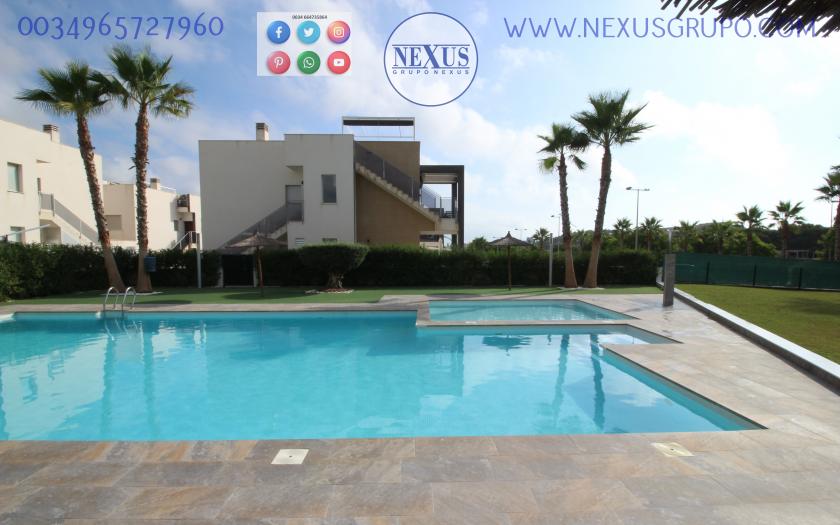 INMOBILIARIA, NEXUS GROUP HUURT BEGANE GROND APPARTEMENT IN EL EDÉN URBANISATIE in Nexus Grupo