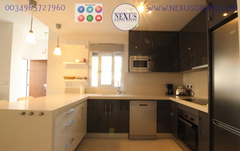 INMOBILIARIA, NEXUS GROUP HUURT BEGANE GROND APPARTEMENT IN EL EDÉN URBANISATIE in Nexus Grupo