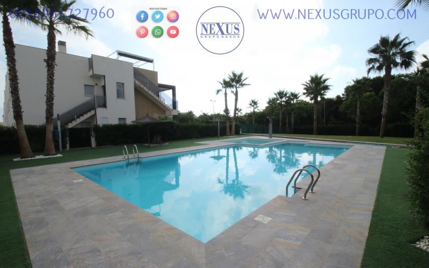 INMOBILIARIA, NEXUS GROUP HUURT BEGANE GROND APPARTEMENT IN EL EDÉN URBANISATIE in Nexus Grupo