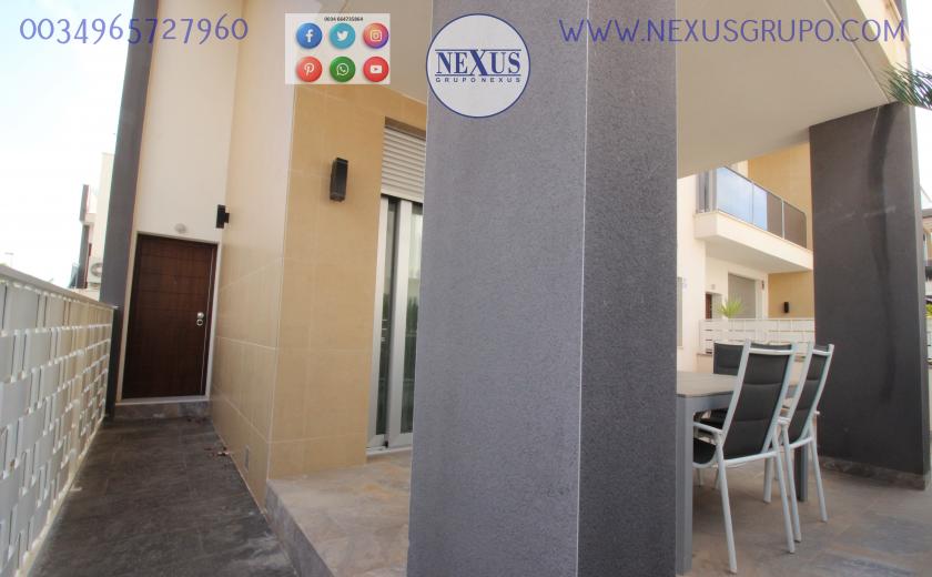 INMOBILIARIA, NEXUS GROUP HUURT BEGANE GROND APPARTEMENT IN EL EDÉN URBANISATIE in Nexus Grupo