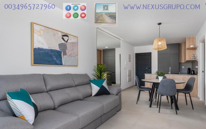 INMOBILIARIA GRUPO NEXUS, VENDE APARTAMENTO DE OBRA NUEVA, EN ALGORFA in Nexus Grupo