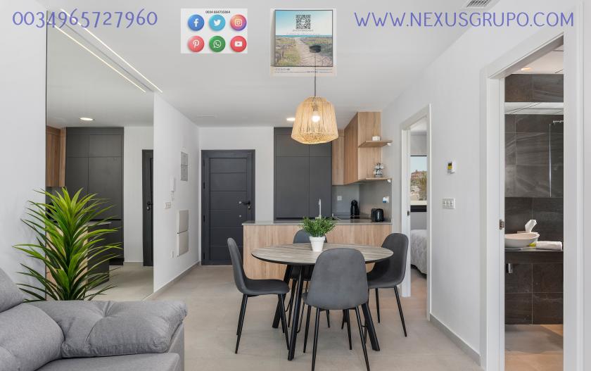 INMOBILIARIA GRUPO NEXUS, VENDE APARTAMENTO DE OBRA NUEVA, EN ALGORFA in Nexus Grupo