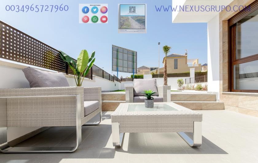 INMOBILIARIA, GRUPO NEXUS, VENDE CHALET ADOSADO  DE LUJO EN LOS BALCONES DE TORREVIEJA in Nexus Grupo