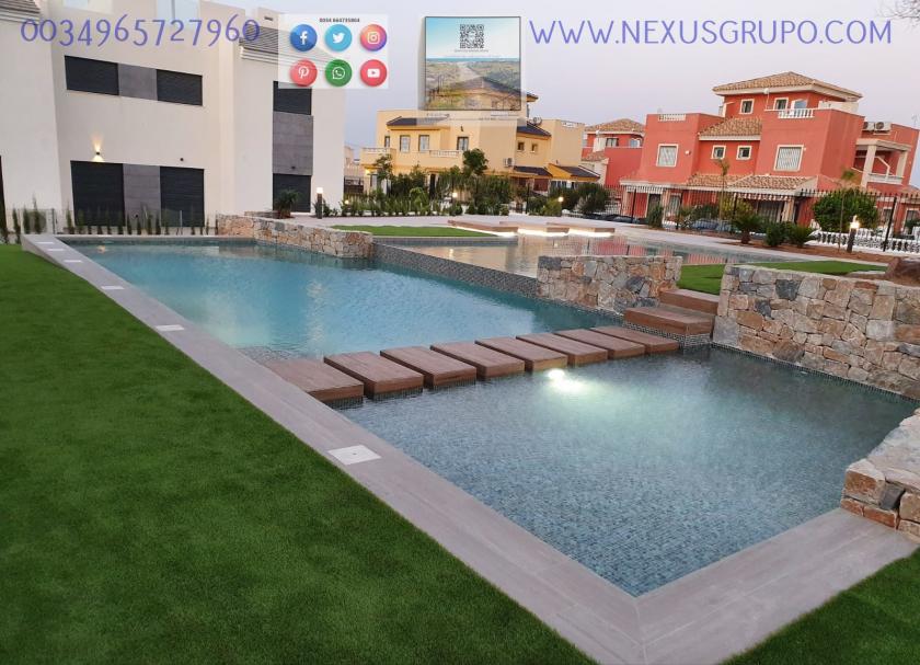 REAL ESTATE, GRUPO NEXUS, SELLS 58 GROUND AND UPPER FLOOR BUNGALOWS, IN LOS BALCONES DE TORREVIEJA in Nexus Grupo