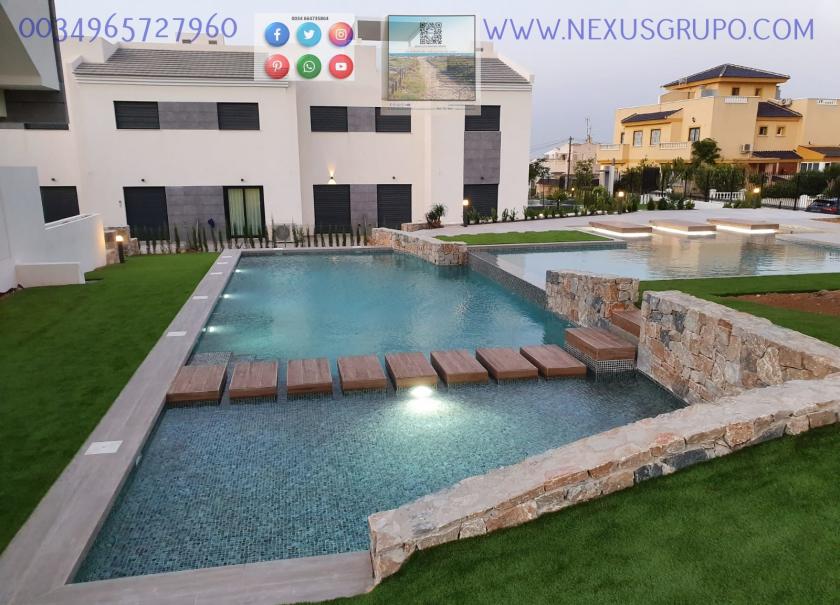 REAL ESTATE, GRUPO NEXUS, SELLS 58 GROUND AND UPPER FLOOR BUNGALOWS, IN LOS BALCONES DE TORREVIEJA in Nexus Grupo