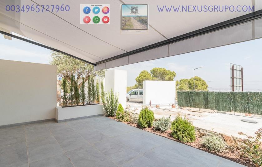 ONROEREND GOED, GRUPO NEXUS, VERKOOPT 58 BUNGALOWS OP DE BEGANE EN BOVENVERDIEPING, IN LOS BALCONES DE TORREVIEJA in Nexus Grupo