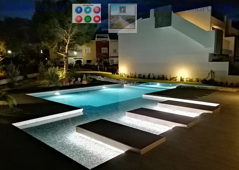 REAL ESTATE, GRUPO NEXUS, SELLS 58 GROUND AND UPPER FLOOR BUNGALOWS, IN LOS BALCONES DE TORREVIEJA in Nexus Grupo