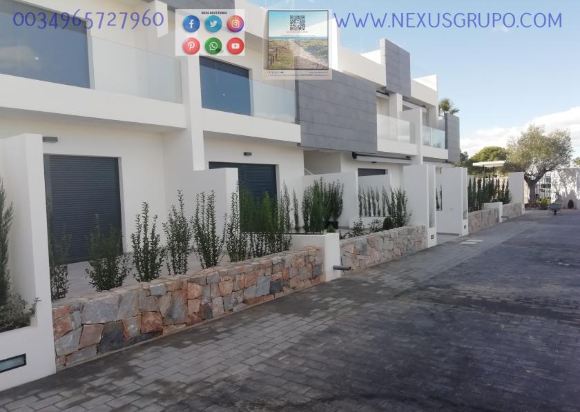 ONROEREND GOED, GRUPO NEXUS, VERKOOPT 58 BUNGALOWS OP DE BEGANE EN BOVENVERDIEPING, IN LOS BALCONES DE TORREVIEJA in Nexus Grupo