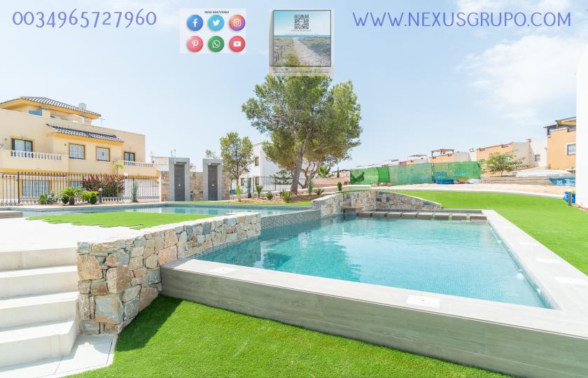 REAL ESTATE, GRUPO NEXUS, SELLS 58 GROUND AND UPPER FLOOR BUNGALOWS, IN LOS BALCONES DE TORREVIEJA in Nexus Grupo