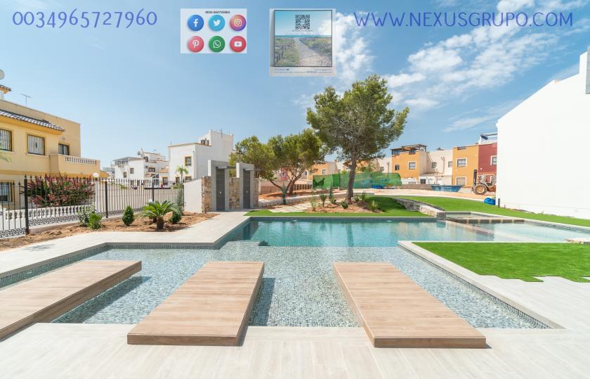 REAL ESTATE, GRUPO NEXUS, SELLS 58 GROUND AND UPPER FLOOR BUNGALOWS, IN LOS BALCONES DE TORREVIEJA in Nexus Grupo