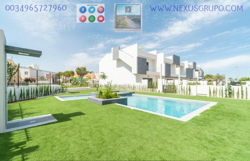 REAL ESTATE, GRUPO NEXUS, SELLS 58 GROUND AND UPPER FLOOR BUNGALOWS, IN LOS BALCONES DE TORREVIEJA in Nexus Grupo