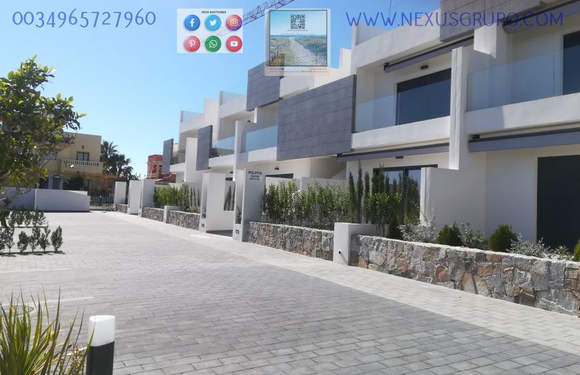 ONROEREND GOED, GRUPO NEXUS, VERKOOPT 58 BUNGALOWS OP DE BEGANE EN BOVENVERDIEPING, IN LOS BALCONES DE TORREVIEJA in Nexus Grupo