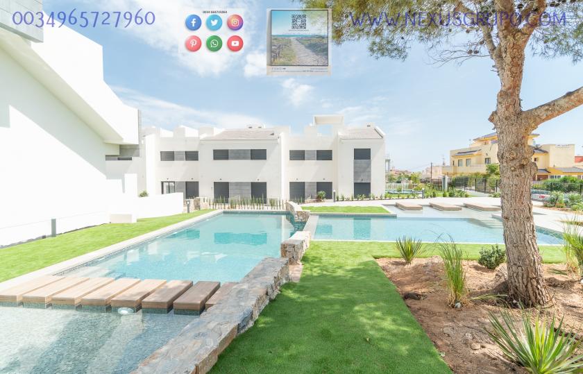 REAL ESTATE, GRUPO NEXUS, SELLS 58 GROUND AND UPPER FLOOR BUNGALOWS, IN LOS BALCONES DE TORREVIEJA in Nexus Grupo