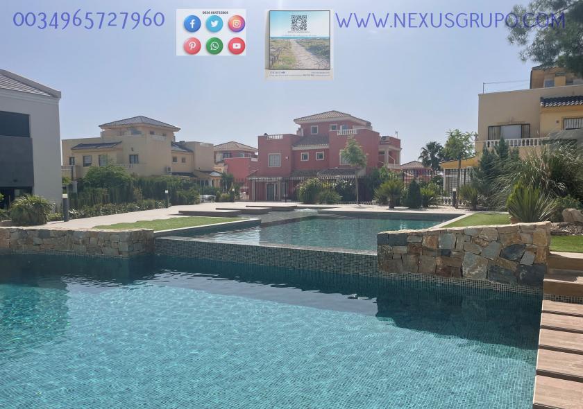 REAL ESTATE, GRUPO NEXUS, SELLS 58 GROUND AND UPPER FLOOR BUNGALOWS, IN LOS BALCONES DE TORREVIEJA in Nexus Grupo