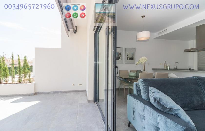 REAL ESTATE, GRUPO NEXUS, SELLS 58 GROUND AND UPPER FLOOR BUNGALOWS, IN LOS BALCONES DE TORREVIEJA in Nexus Grupo