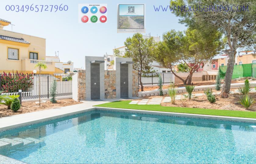 ONROEREND GOED, GRUPO NEXUS, VERKOOPT 58 BUNGALOWS OP DE BEGANE EN BOVENVERDIEPING, IN LOS BALCONES DE TORREVIEJA in Nexus Grupo