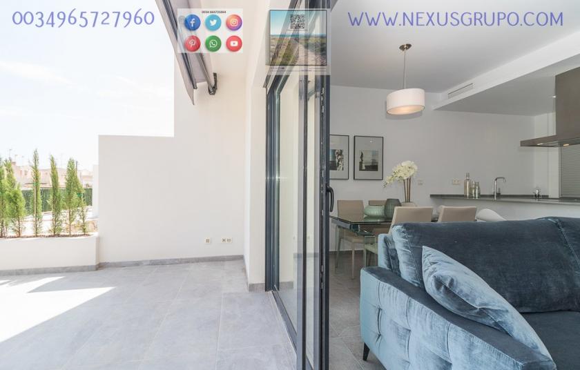 ONROEREND GOED, GRUPO NEXUS, VERKOOPT 58 BUNGALOWS OP DE BEGANE EN BOVENVERDIEPING, IN LOS BALCONES DE TORREVIEJA in Nexus Grupo