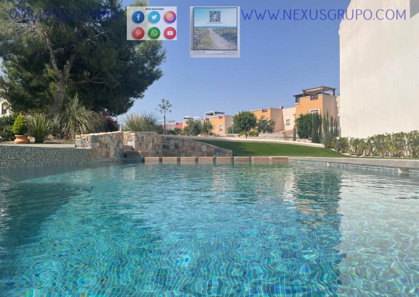 REAL ESTATE, GRUPO NEXUS, SELLS 58 GROUND AND UPPER FLOOR BUNGALOWS, IN LOS BALCONES DE TORREVIEJA in Nexus Grupo