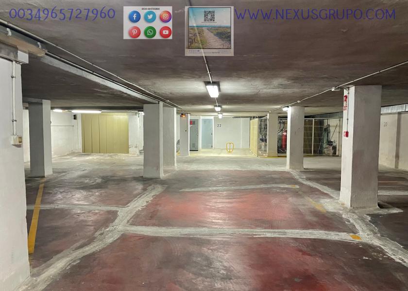 REAL ESTATE, GRUPO NEVUS, SELLS UNDERGROUND GARAGE SPACES, MERCADONA AREA in Nexus Grupo