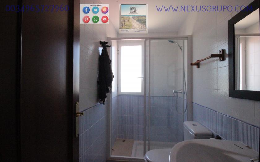 REAL ESTATE, GRUPO NEXUS, RENT APARTMENT FOR THE WHOLE YEAR IN NATURAMAR URBANIZATION OF GUARDAMAR DEL SEGURA in Nexus Grupo