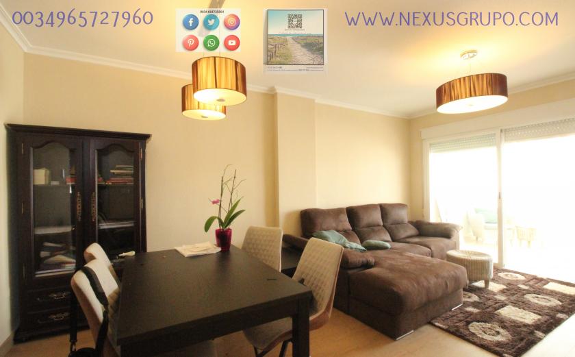 REAL ESTATE, GRUPO NEXUS, RENT APARTMENT FOR THE WHOLE YEAR IN NATURAMAR URBANIZATION OF GUARDAMAR DEL SEGURA in Nexus Grupo