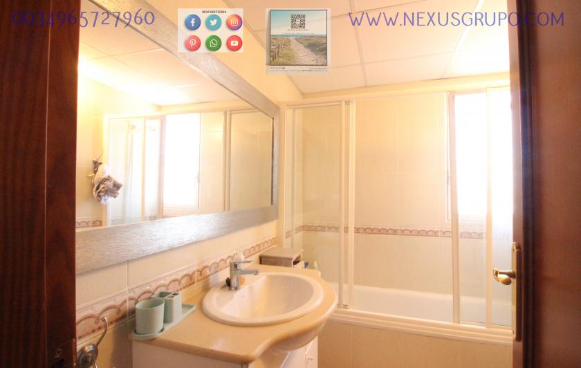 REAL ESTATE, GRUPO NEXUS, RENT APARTMENT FOR THE WHOLE YEAR IN NATURAMAR URBANIZATION OF GUARDAMAR DEL SEGURA in Nexus Grupo