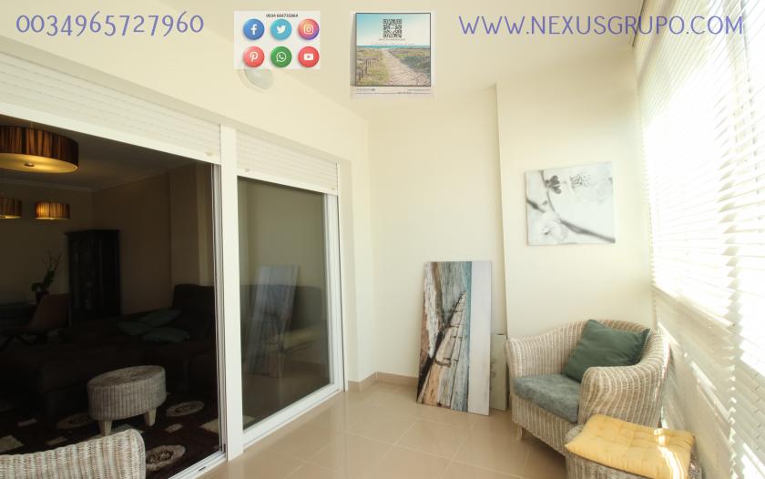 REAL ESTATE, GRUPO NEXUS, RENT APARTMENT FOR THE WHOLE YEAR IN NATURAMAR URBANIZATION OF GUARDAMAR DEL SEGURA in Nexus Grupo