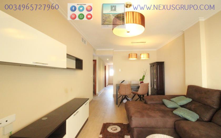 REAL ESTATE, GRUPO NEXUS, RENT APARTMENT FOR THE WHOLE YEAR IN NATURAMAR URBANIZATION OF GUARDAMAR DEL SEGURA in Nexus Grupo