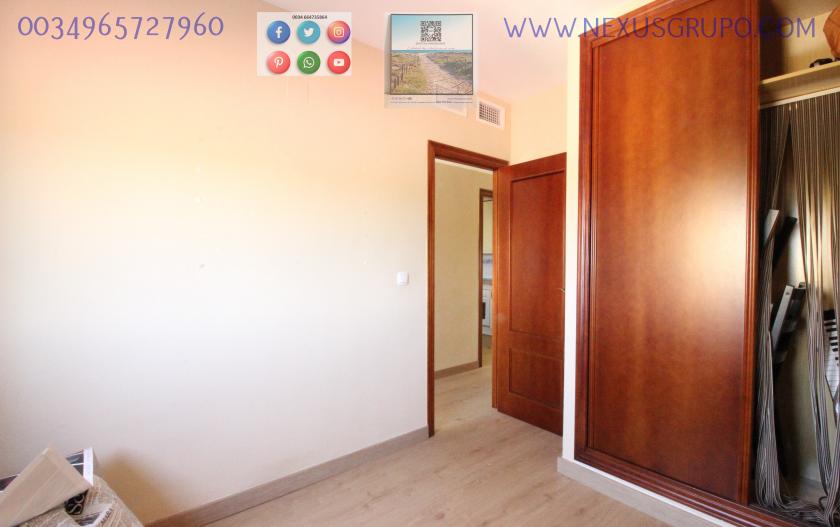 REAL ESTATE, GRUPO NEXUS, RENT APARTMENT FOR THE WHOLE YEAR IN NATURAMAR URBANIZATION OF GUARDAMAR DEL SEGURA in Nexus Grupo