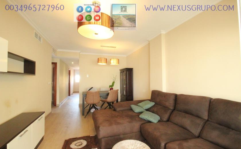 REAL ESTATE, GRUPO NEXUS, RENT APARTMENT FOR THE WHOLE YEAR IN NATURAMAR URBANIZATION OF GUARDAMAR DEL SEGURA in Nexus Grupo