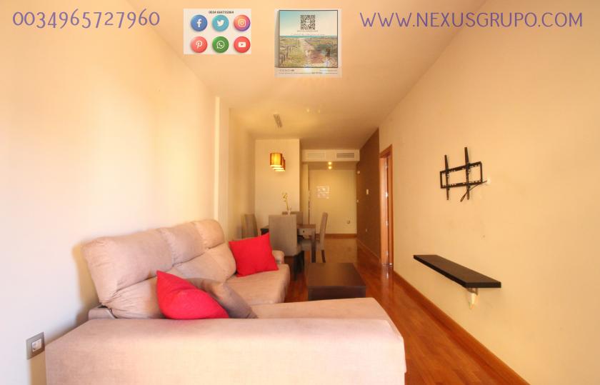 REAL ESTATE, GRUPO NEXUS RENTS APARTMENT FOR THE WHOLE YEAR, IN DUNAS DE GUARDAMAR DEL SEGURA STREET in Nexus Grupo