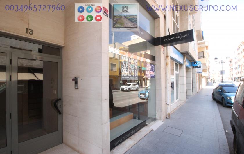 REAL ESTATE, GRUPO NEXUS, SELLS COMMERCIAL PREMISES IN THE MAYOR STREET OF GUARDAMAR DEL SEGURA in Nexus Grupo