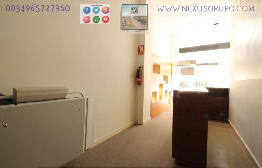 REAL ESTATE, GRUPO NEXUS, SELLS COMMERCIAL PREMISES IN THE MAYOR STREET OF GUARDAMAR DEL SEGURA in Nexus Grupo