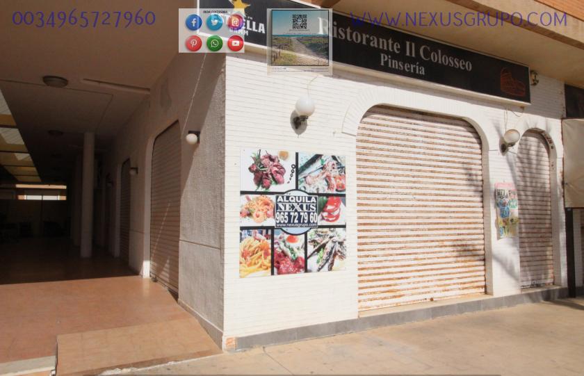 REAL ESTATE, GRUPO NEXUS, HUUR COMMERCIËLE GEBOUWEN IN AVENIDA EUROPA GUARDAMAR DEL SEGURA in Nexus Grupo