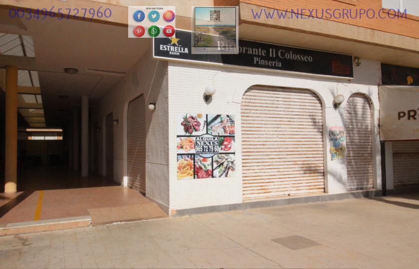 REAL ESTATE, GRUPO NEXUS, HUUR COMMERCIËLE GEBOUWEN IN AVENIDA EUROPA GUARDAMAR DEL SEGURA in Nexus Grupo
